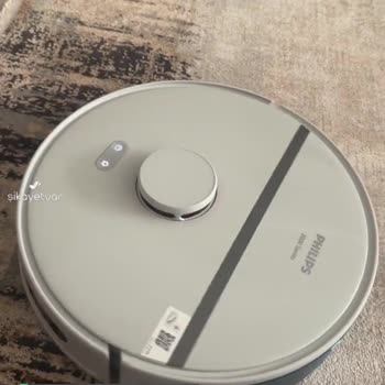 Philips 3000 Serisi Robot Süpürgemiz Ana Fırça Hatası Veriyor