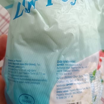 A101'de Lor Peyniri Üzerinde Ölü Böcek Ve Küf Sorunu