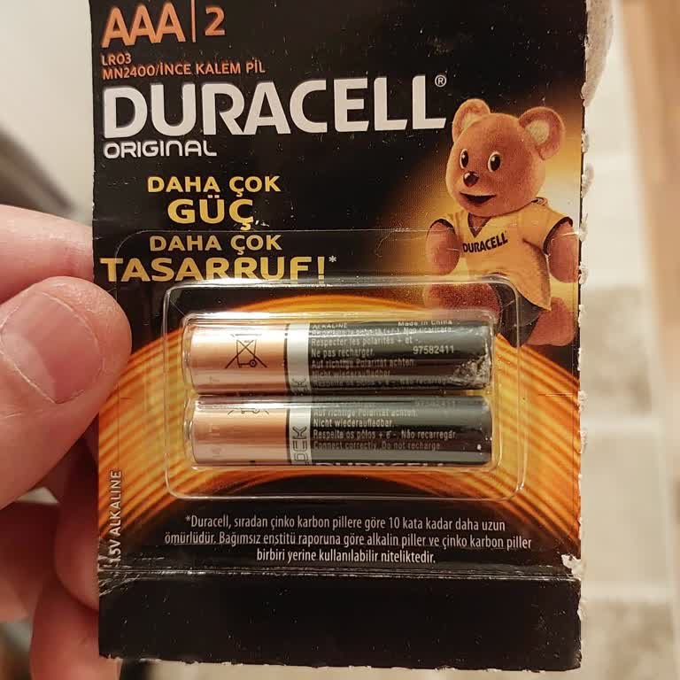 Açılmamış Duracell AAA Pillerinin Sızıntısı Çocuk Güvenliğini Tehdit Ediyor