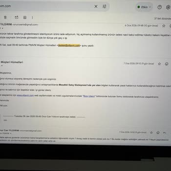 Yanlış Renk Gönderimi Ve İade Reddi Sonrası Satıcı Kayboldu, Geri Ödeme Yok