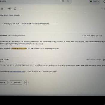 Yanlış Renk Gönderimi Ve İade Reddi Sonrası Satıcı Kayboldu, Geri Ödeme Yok