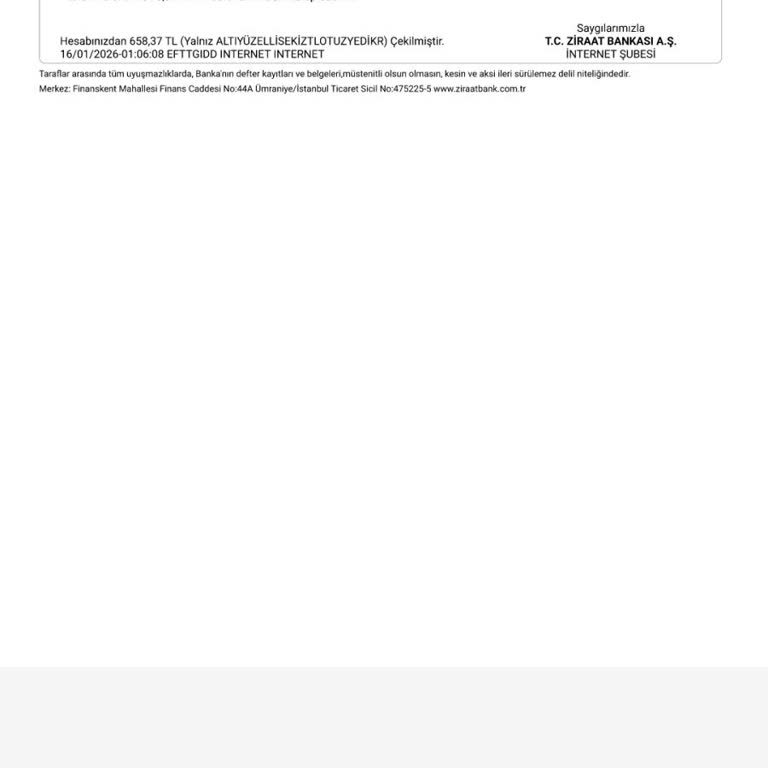 Havale İle Yatırdığım 1.000 TL Fikstürbet Hesabına Geçmedi