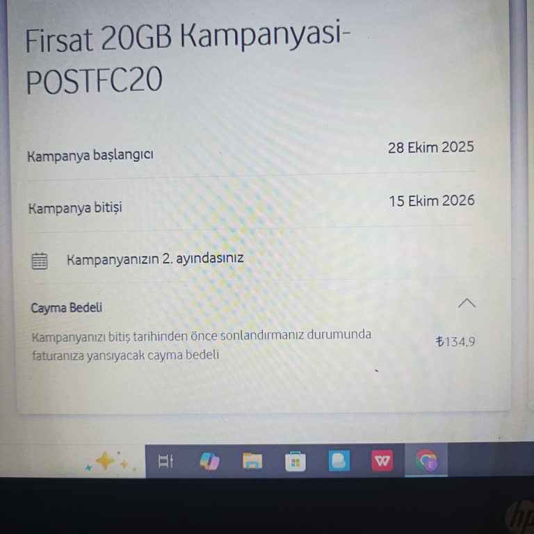 Vodafone Çağrı Merkezi Ve Web Sitesi Arasındaki Cayma Bedeli Çelişkisi