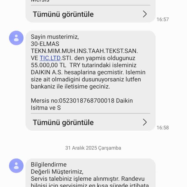 Montaj Gecikmesi Ve İlk Gün Arızalı Klima, İade Talebi Reddedildi
