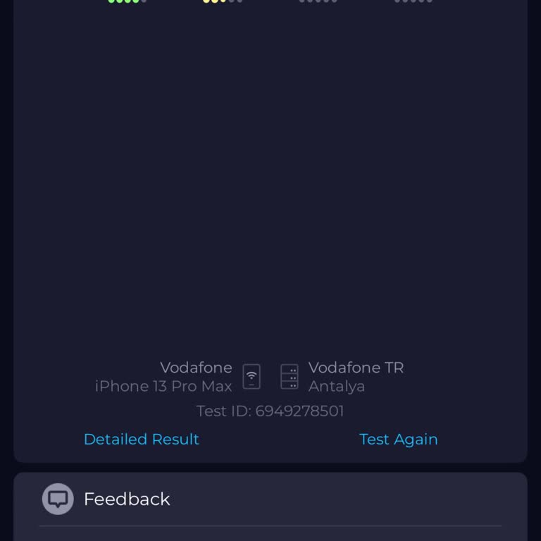 Vodafone Ev İnternetimde Taahhüt Edilen 1000 Mbps Hız Sağlanmıyor