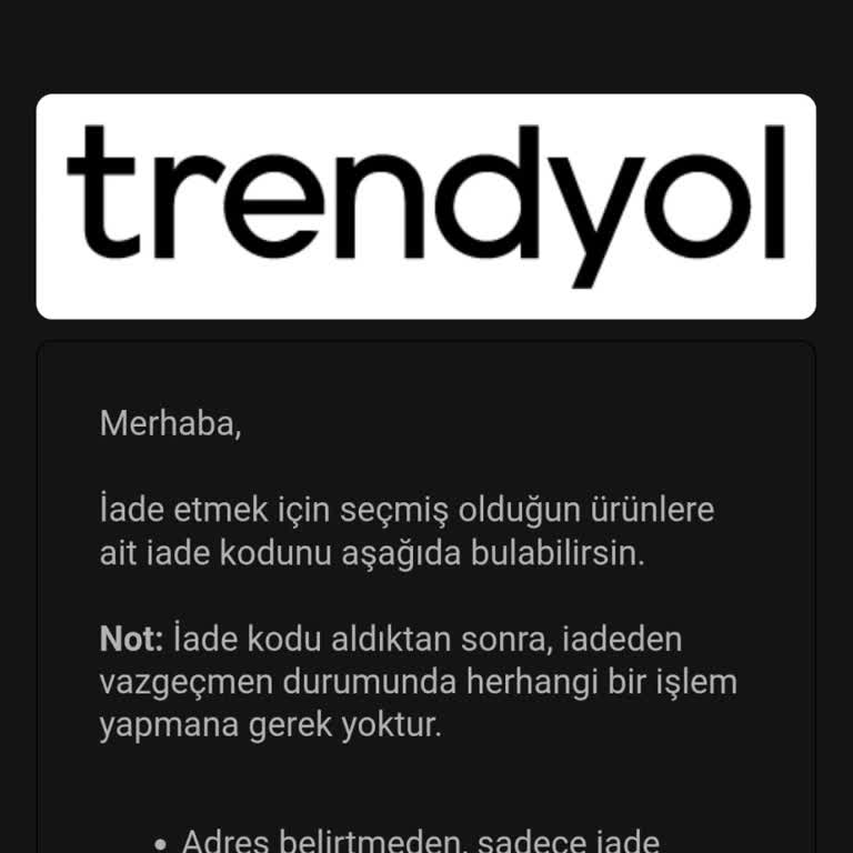 Trendyol’da İade Ve Geri Ödeme Sürecindeki Karışıklıklar