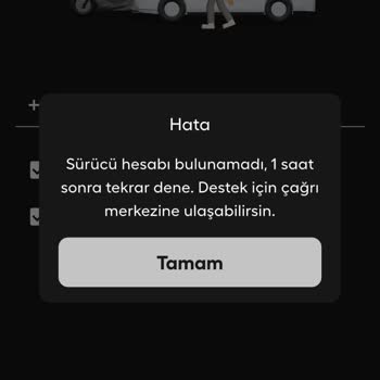 Sürücü Hesabım Kilitlendi, Sürekli Hata Ve Açıklama Yok