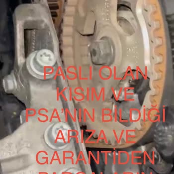 Citroen Araçta Rölantide Cızırtı Kronik Arıza ve Garanti Dışı Destek