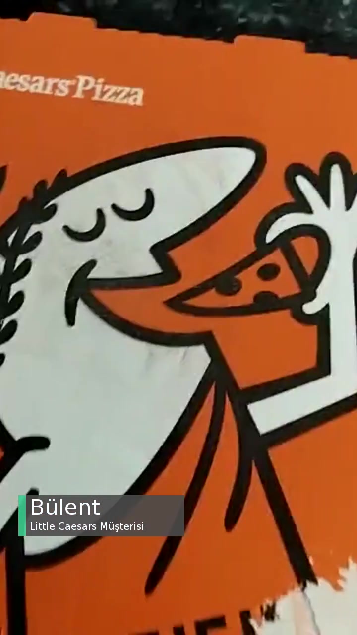 Little Caesars Pizza Hüsranı! videonun kapak resmi