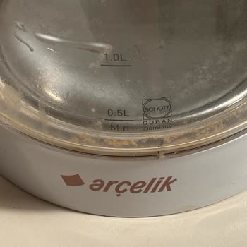 Cam Çay Makinesinde Kireçlenme Ve Paslanma Nedeniyle Ücretsiz Değişim Talebi