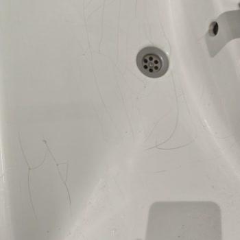 Seramik Lavabodaki Kılcal Çatlaklar İçin Garanti Dışı Ücretsiz Değişim Talebi