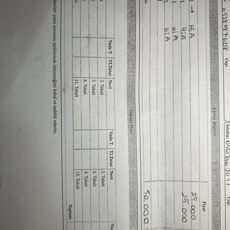 Peşin Kurs Ücretine Karşı Bilgilendirme Eksikliği Ve Ücret İadesi Talebi