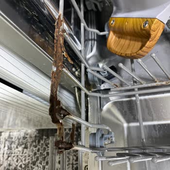 Samsung Bulaşık Makinesinde Sepetlerde Tekrarlayan Küflenme Ve Paslanma Problemi