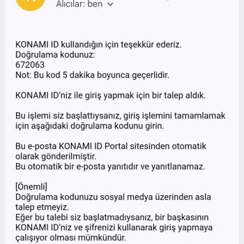Konami ID Hesabım Çalındı, Şifre Ve E-posta Değiştirildi, Giriş Yapamıyorum