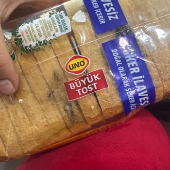 Migros Hemen'den Gelen UNO Tost Ekmeğinde Küf Sorunu