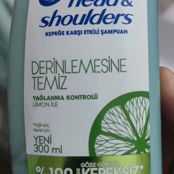 Head & Shoulders Şampuanının Köpürmemesi Ve Yanlış Kıvamı Nedeniyle Değişim Talebi