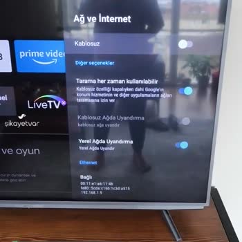 Grundig 65 İnch Android TV Kablosuz Ağ Sorunu!
