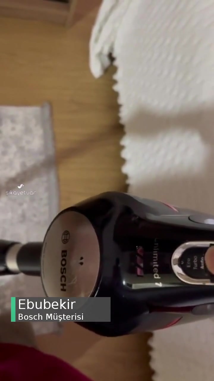 Bosch Unlimited Series 7 Çalışıp Durma-Çalışmama Sorunu videonun kapak resmi