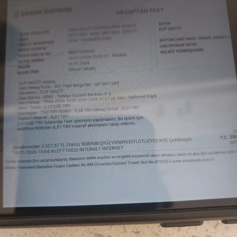 WhatsApp Üzerinden Verilen Yemek Takımı Gönderilmedi Ve İade Talep Ediliyor