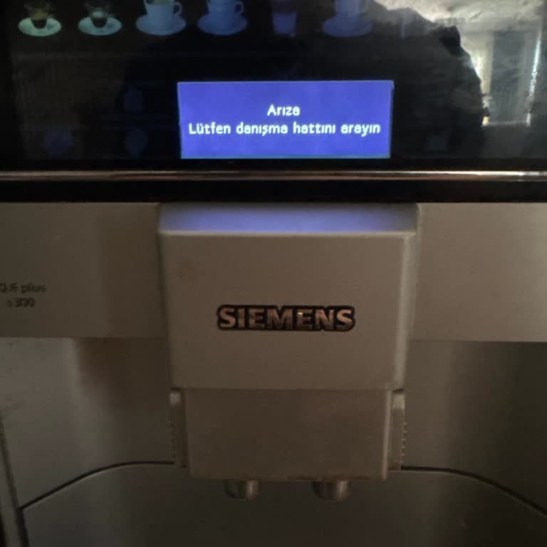 Siemens Kahve Makinesinde Tekrarlayan Arızalar Ve Gerçeğe Aykırı Servis İptali