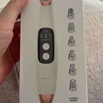 Şarj Olmayan Polosmart Yüz Temizleme Cihazı Ve Azalan Vakum Gücü