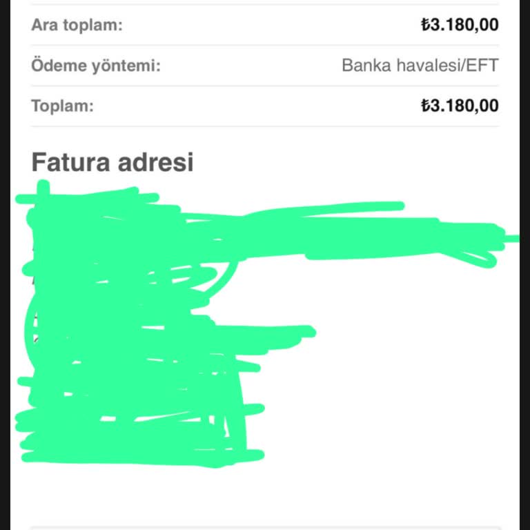 Ödeme Yapılan Ürün Gönderilmedi Ve İade Talebi