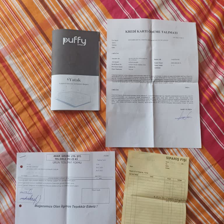 Yatak Çökmesi Ve Fatura Eksikliği Nedeniyle Garanti Talebi Reddedildi