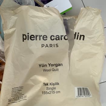 Dolgu Malzemesi Yok Pierre Cardin Yorganı Ayıplı
