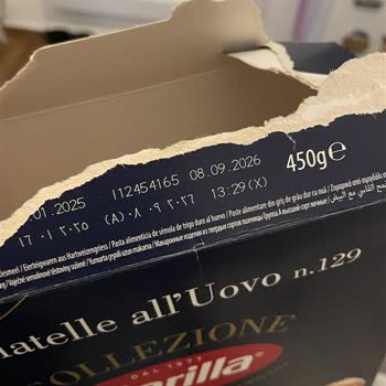 Barilla Tagliatelle Paketinde Böcek Ve Kurt Bulunması