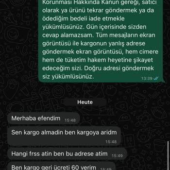 Ürünüm Teslim Edilmedi, Yanlış İlçeye Gönderildi Ve Tekrar Kargo Ücreti Talep Edildi