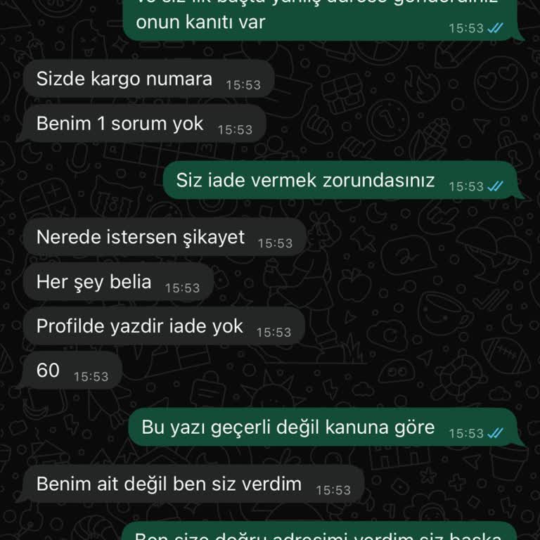 Seit Wochen keine Lieferung und keine Antwort von Naze Mağaza