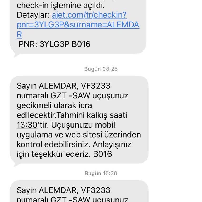 Tek Yön Uçuşunun Açıklamasız Rötar Ve İptali Bütün Günümü Mahsur Etti