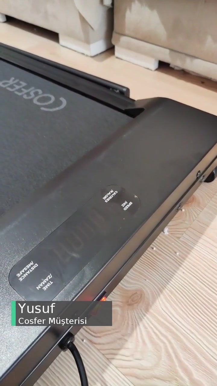 Arızalı Cosfer Marka Koşu Bandının Sürekli Sıfır Ürün Gibi Gönderimi videonun kapak resmi