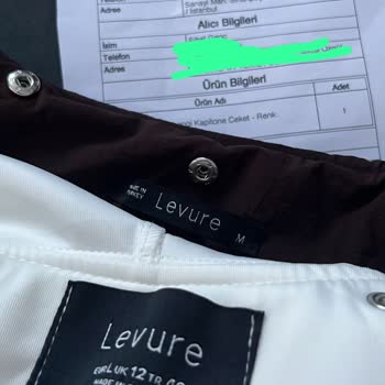 Kapitone Ceket Siparişinde Beden Karışıklığı Ve Çözüm Reddi