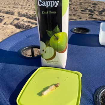 Cappy Elma Suyunda Sigara İzmariti: Hijyen Ve Sağlık Endişesi