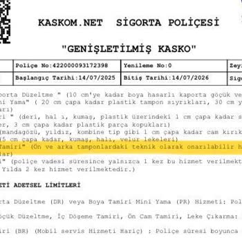 Gig Sigorta Mini Onarım Hizmetinin Haksız Reddi Ve Ek Ücret Talebiyle Yaşanan Mağduriyet