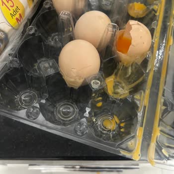 Migros Sanal Marketten Sürekli Kırık Yumurta Teslimatı Ve İade Talebi!