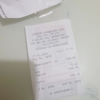 Deforme Gelen Pasta Ve Çözüm Sunmayan Yemeksepeti Mağduriyeti