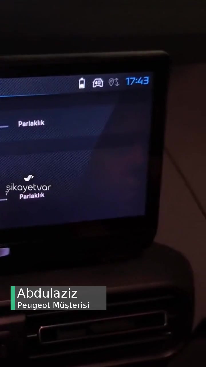 Peugeot Rifter CT 2025 Model Göstergeler Çalışmıyor! videonun kapak resmi