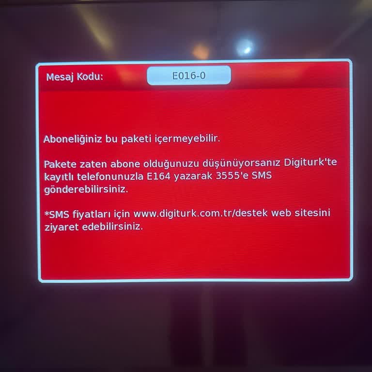 Digiturk Paket Taahhüdü Yerine Getirilmiyor, Maç Yayınları Ve Müşteri Hizmetleri Sorunu