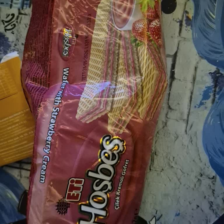 Eti Hoşbeş Çilek Karamelli Gofret Bozuk Çıktı Şikayeti