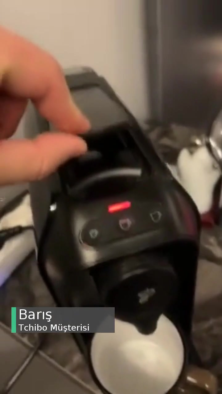 Tchibo Kapsül Kahve Makinesi Kırmızı Işık Yanıp Sönüyor videonun kapak resmi