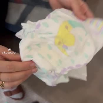 BİM Bebek Bezinde Plastik Çıktı