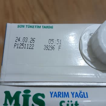 Şok Market'te Son Kullanma Tarihi Geçmemiş Süt Kesik Çıktı Ve İade Talebi