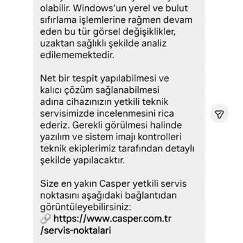 Servis Ücreti İadesi Ve Çözülmemiş Pil Simgesi Sorunu