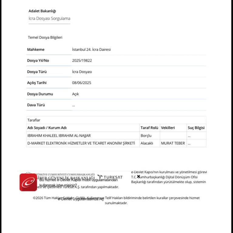 Hepsiburada'dan Yetkisiz İcra Dosyası Açılması Ve Kimlik İstismarı