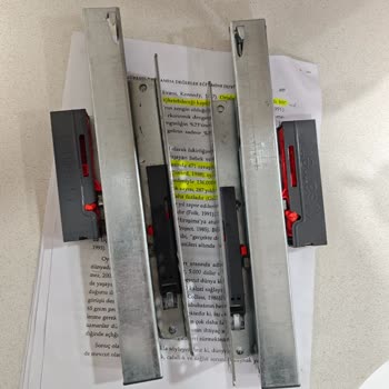 Samet 300 mm Çekmece Ray Sisteminde Tekrarlayan Arızalar Ve Yedek Parça Talebi