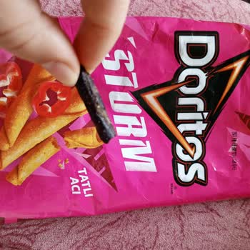 Doritos Storm Paketi İçinde Siyah Yabancı Madde Bulundu