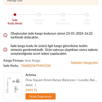 Trendyol’da Yanıltıcı Ürün Açıklaması Ve Eksik Gönderim