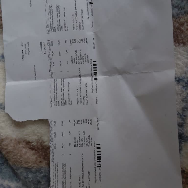 Yanlış Fatura Ve Ürün Eksikliği Nedeniyle İade Ve Değişim İmkânsız Hale Geldi